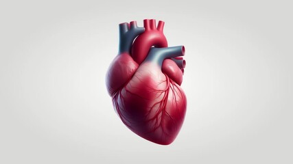 Realistic Animation of Heart Beating