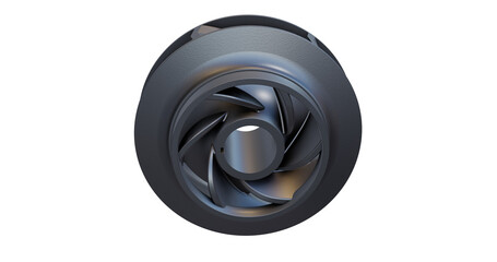 Steel-type impeller with double suction design