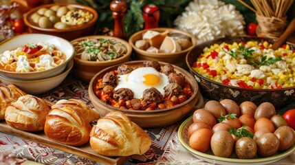 Traditional Easter dishes from Eastern Europe
