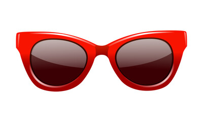 Sunglasses item isolated on white background