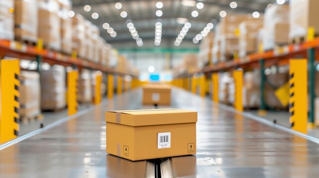 Automated sorting system for haulage goods in a warehouse, company, processes, innovative transport