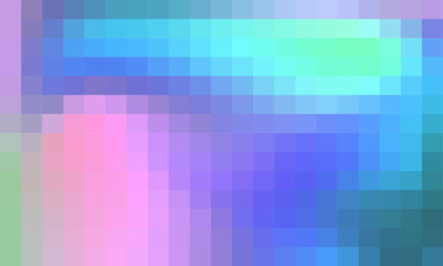 Abstract and colorful pixel background. Color palette shades