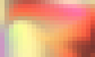 Abstract and colorful pixel background. Color palette shades