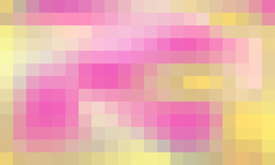 Abstract and colorful pixel background. Color palette shades