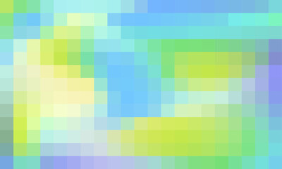 Abstract and colorful pixel background. Color palette shades