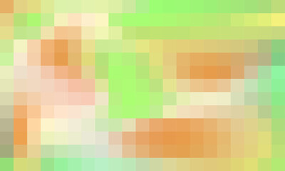 Abstract and colorful pixel background. Color palette shades