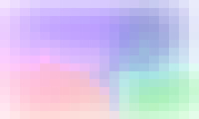 Abstract and colorful pixel background. Color palette shades