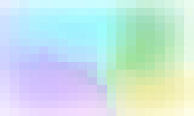 Abstract and colorful pixel background. Color palette shades