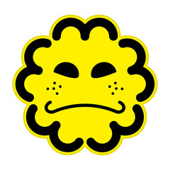 Cookie character with many faces, 'SunSunSunny Cookies'.　
Cookies with a cute and funny smile face.