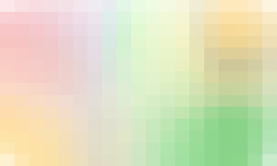 Abstract and colorful pixel background. Color palette shades