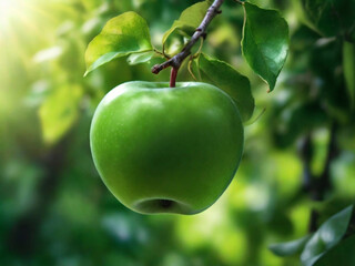 apple on tree