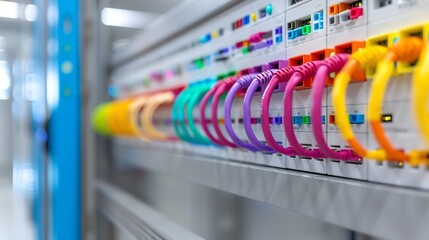 Comprehensive design of an electrical framework for coordinating tasks in a large-scale data center, electrical assignments frameworks, efficient data management