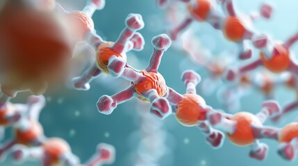 Genes in a series surrounding a centromere, detailed chromosome illustration