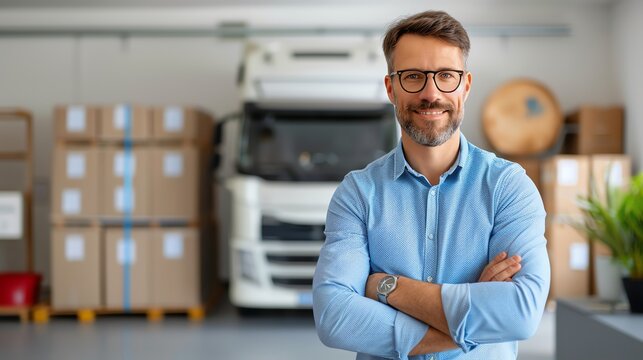 Executive overseeing product transit operations, enterprise, products, operational control