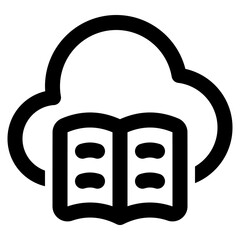 cloud library icon