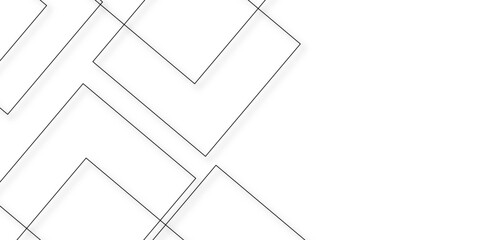 Abstract background with lines Vector abstract futuristic digital landscape with black lines. Geometric squares in bright light with soft shadows as pattern. Abstract background. vector illustration.