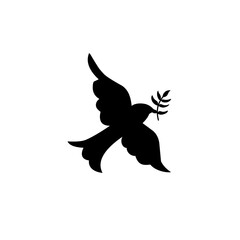 pigeon silhouette icon
