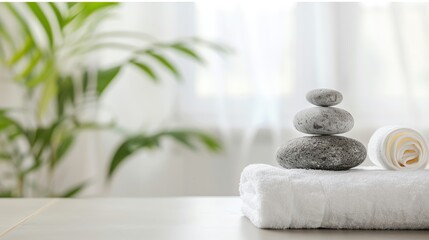 Rehabilitation scene with calming ambiance, Wellbeing  Rehabilitation  Cure, promoting recovery and well-being