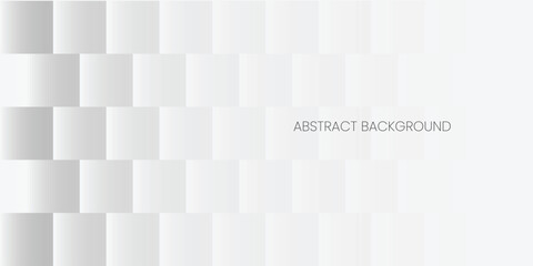 Abstract Gradient White Gray, Black Tile Pattern Minimal Background. Simple Futuristic Geometric Texture Background