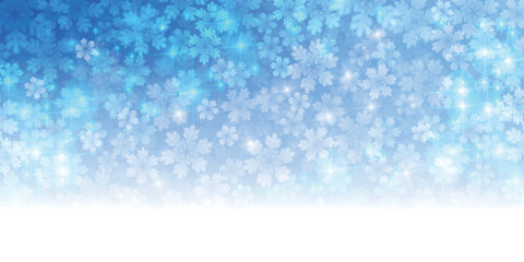 雪　クリスマス　冬　光　背景