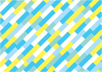 夏をイメージした明るくカラフルなタイル柄の背景