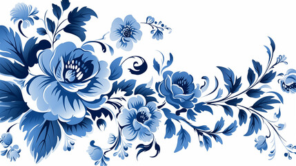 Flowing Form: Continuous Ink Wash Pattern for a Distinctive Design