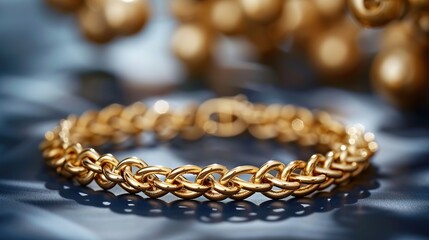 Gold Chain Bracelet