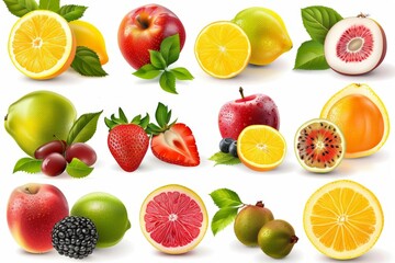 fruit vector for packaging