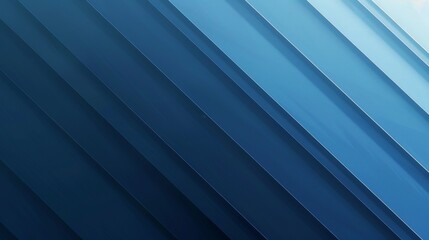 Obraz premium A blue background with subtle, diagonal gradients in different shades, creating a sense of depth and dimension