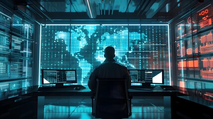 Cybersecurity Awareness Posters Showcasing Digital Protection and Threat Mitigation Strategies