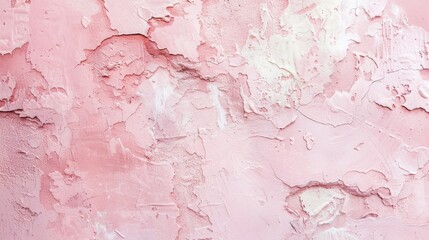 Obraz premium Antique pale pink stucco wall texture with abstract paint surface for design