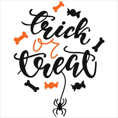 trick or treat it is a very special design