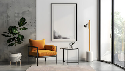 Fototapeta premium mockup poster