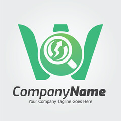 Letter W vector logo template, Colorful Letter W logo, Financial Company Logo, Financial Institute Advisors Logo Design Template Vector Icon