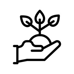 21 agriculture line icon illustration vector graphic