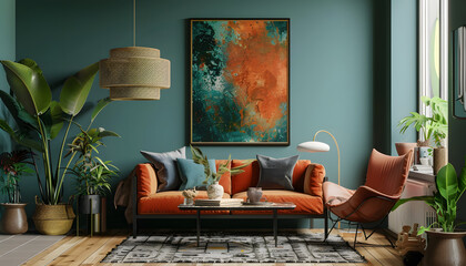 Fototapeta premium mockup poster