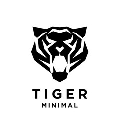 Tiger Head logo icon design illustration