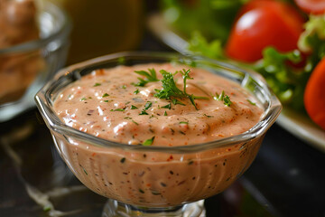 Homemade Russian Thousand Island dressing