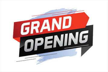 coming soon grand opening word concept vector illustration with megaphone and 3d, web, mobile app, poster, banner, flyer, background, gift card, coupon, label, wallpaper

