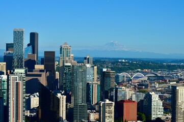 Obraz premium Seattle Cityscape