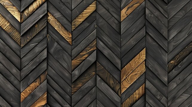 Herringbone pattern wallpaper
