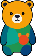 teddy bear with a heart