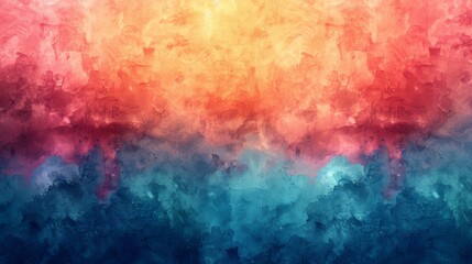 watercolor painting of Polaroid, copy space banner, vintage background 