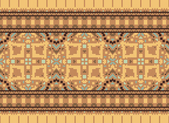 Bohemian Ethnic Tribal Art Seamless Geometric Pattern For Cloth Design Wallpaper And Wrapping Background, Batik, Motif Batik,