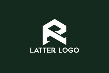 Creative , luxury, monogram, R Latter logo design	
