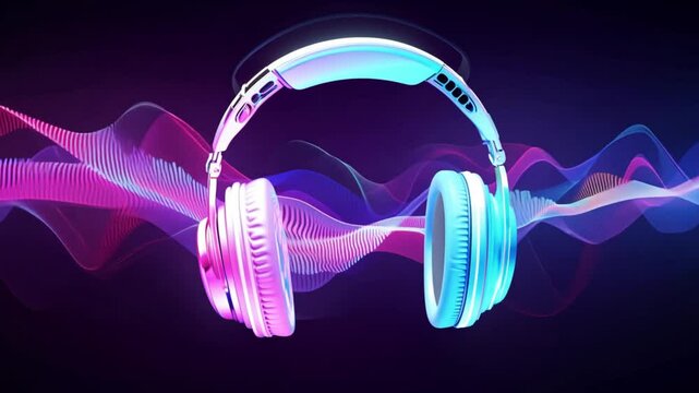 White headphones rest isolated, ready to deliver immersive audio for DJs, music lovers, or studio listening