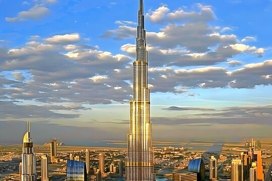 Glass and Steel Exterior Luxurious Interior Dubai