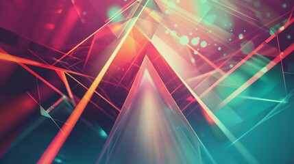 Futuristic Digital Background for Tech and Science Generative AI