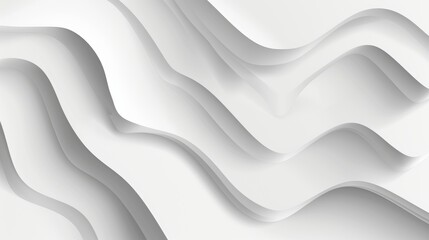 Obraz premium Stylish Wave Abstract Background for Website Banner Generative AI