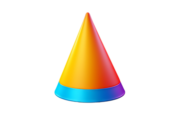 Party hat PNG transparent background image for festive celebrations, birthday parties, and holiday events